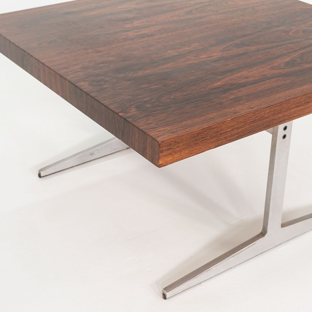 1960s Danish Rosewood Side / End Table Attributed to Fabricius and Kastholm