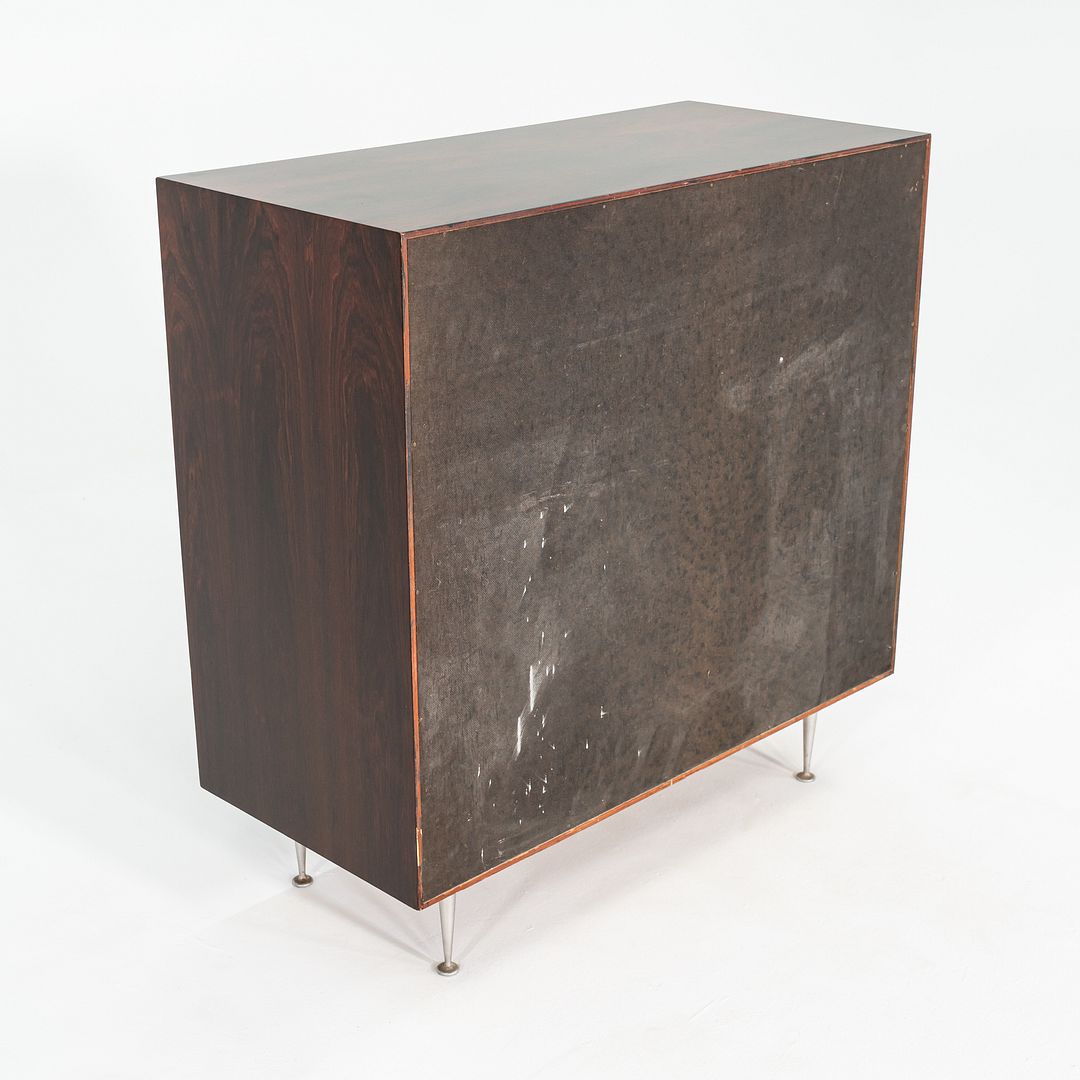 1950s George Nelson for Herman Miller Thin Edge Rosewood Five-Drawer Dresser