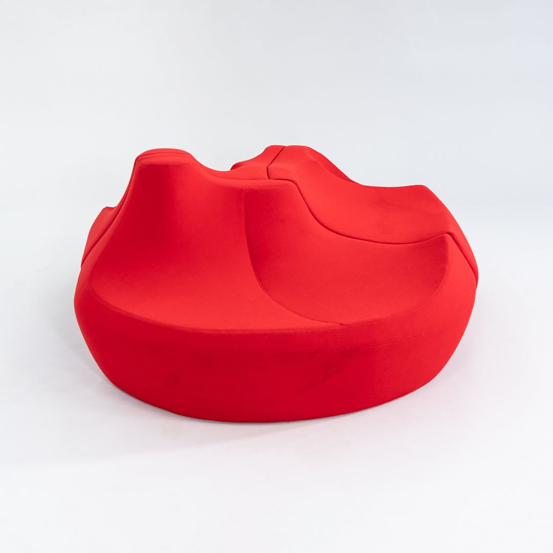 2020 Toshiyuki Kita for Moroso Saruyama Island Three-Piece Sofa in Red Fabric