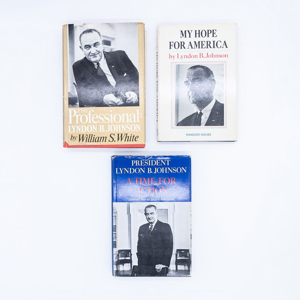C. 1966 Three Books by President Lyndon B. Johnson Signed and Inscribed to Gordon Bunshaft of SOM