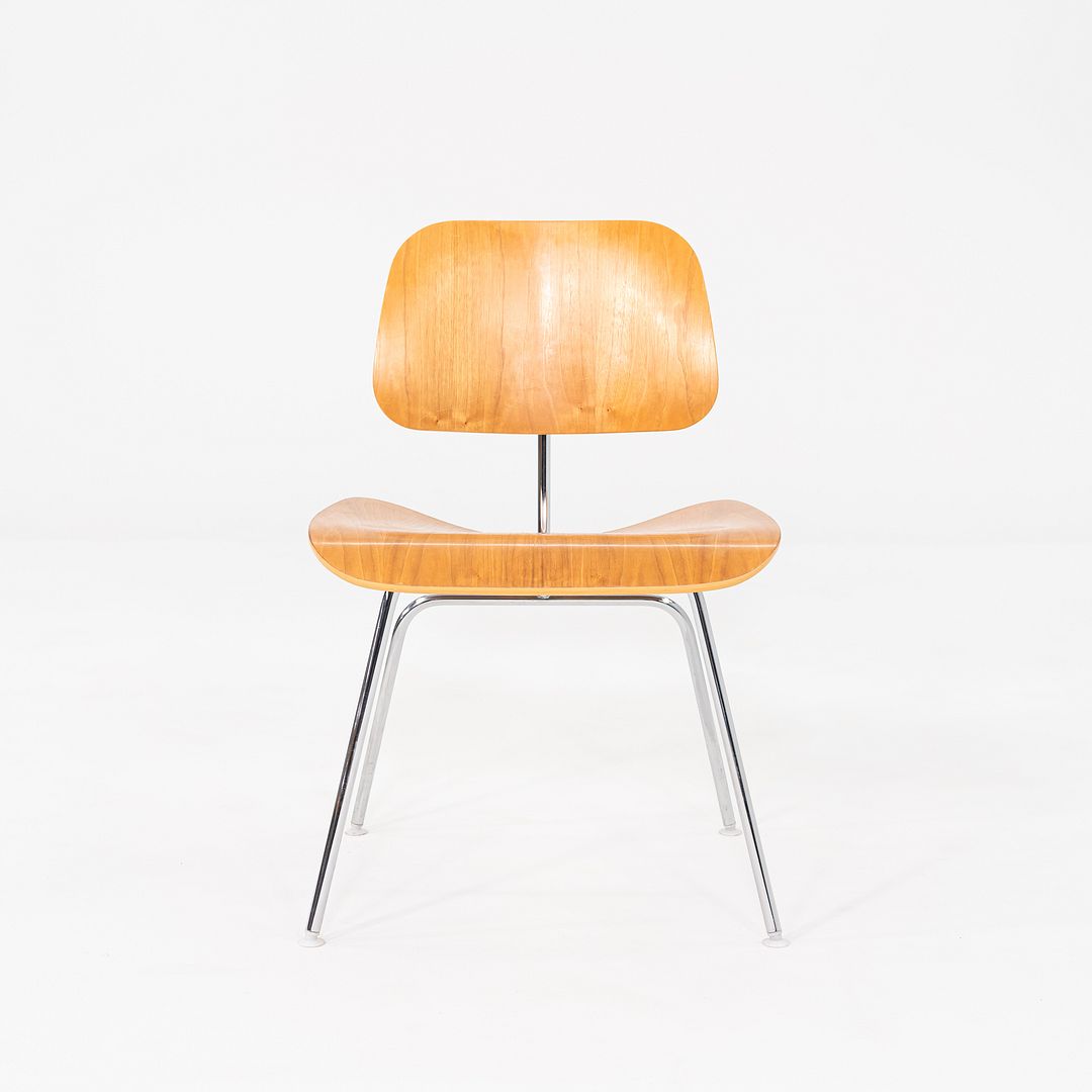 2005 Herman Miller Eames DCM Dining Chair in Walnut w/ Steel Base 7x Available