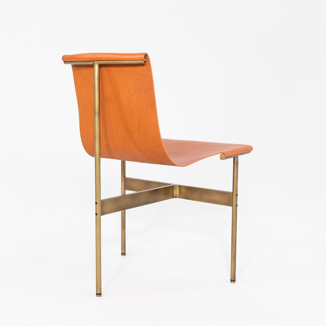 2010s Set of Four Katavolos Littell and Kelley Gratz TG-10 Dining Chairs Leather