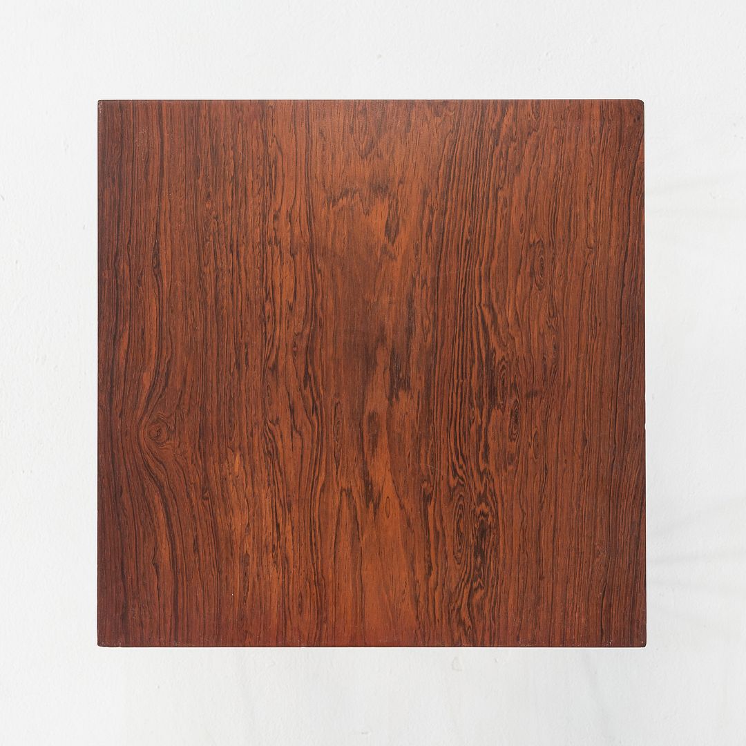 1960s Pair of Poul Norreklit For Georg Petersens Denmark Rosewood Puzzle Tables