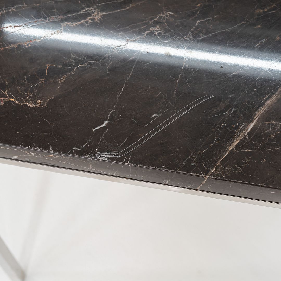 1966 Gordon Bunshaft & Davis Allen for SOM Marble & Steel Side Table Model TA-35