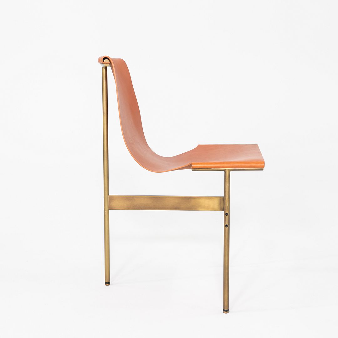 2010s Set of Four Katavolos Littell and Kelley Gratz TG-10 Dining Chairs Leather