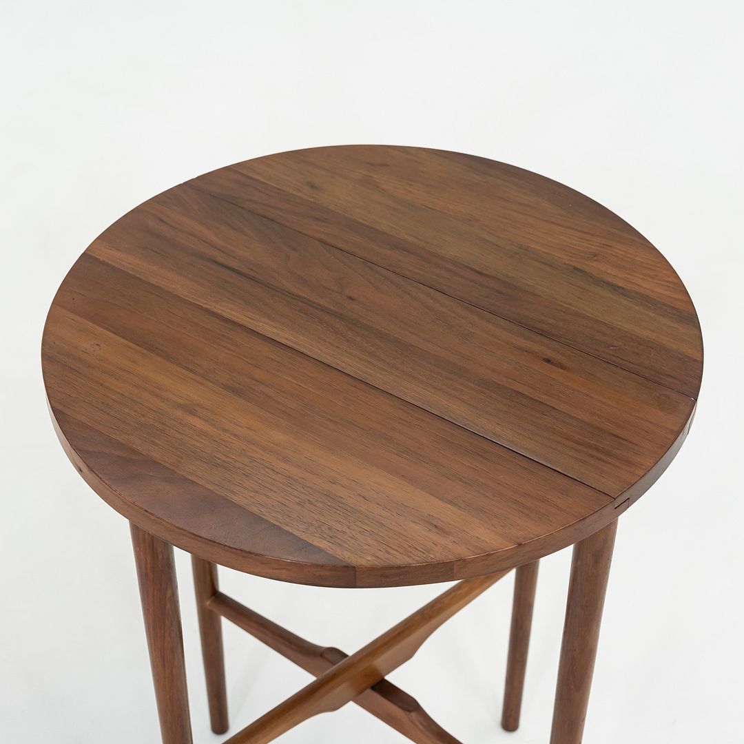 1950s Walnut Nesting or Serving Tables by Bertha Schaefer for Singer & Sons
