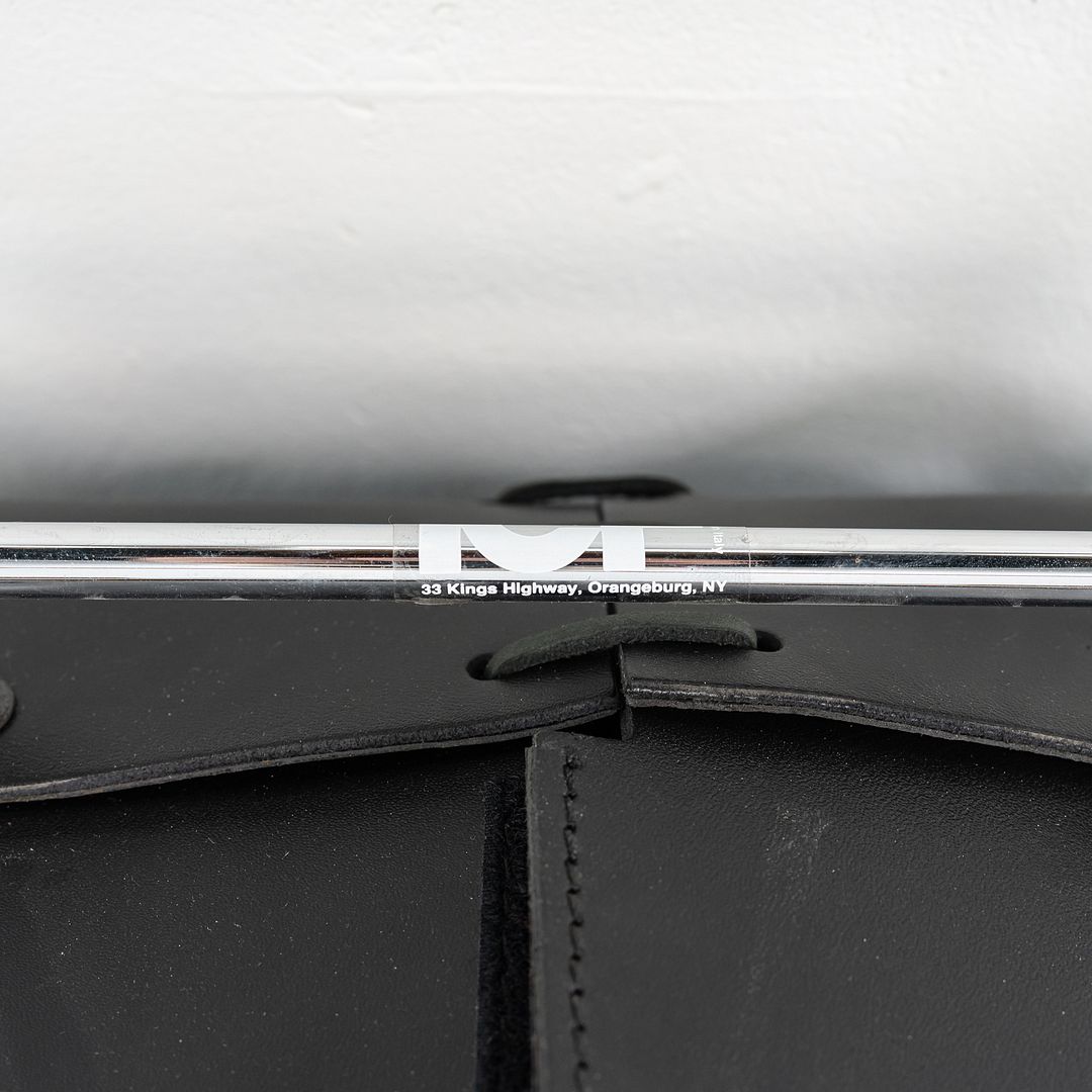 SOLD 1980s Pair of Hiroyuki Toyoda for ICF Dining Arm Chairs in Black Leather & Steel