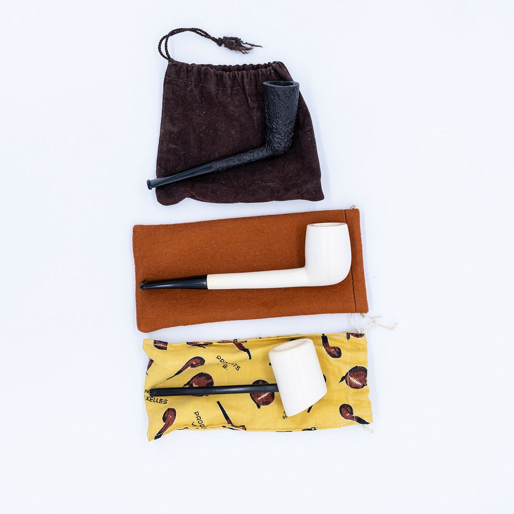 Set of Three of Gordon Bunshaft's from SOM Architects Personal Pipe Collection