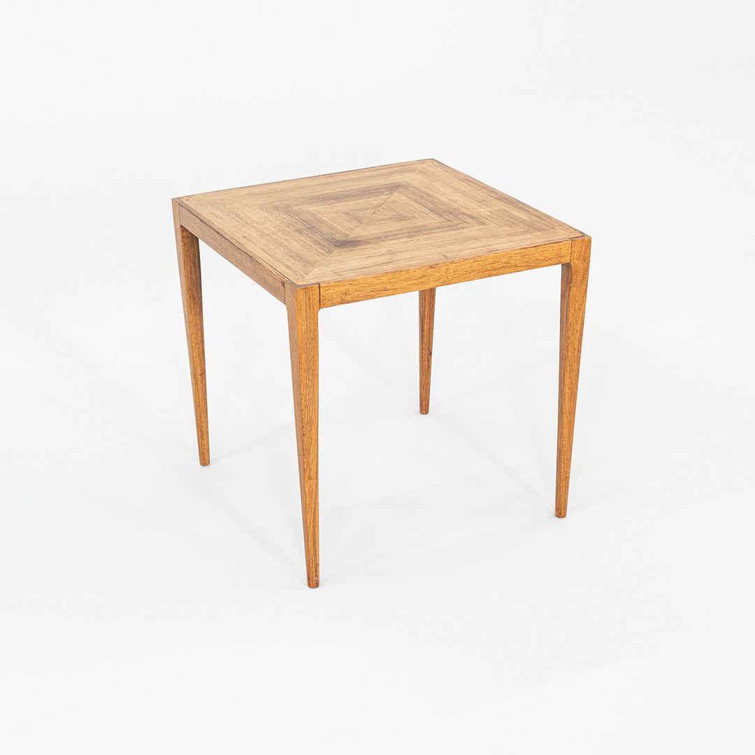 1960s Paul McCobb for Calvin Directional Walnut End Table in Bleached Walnut