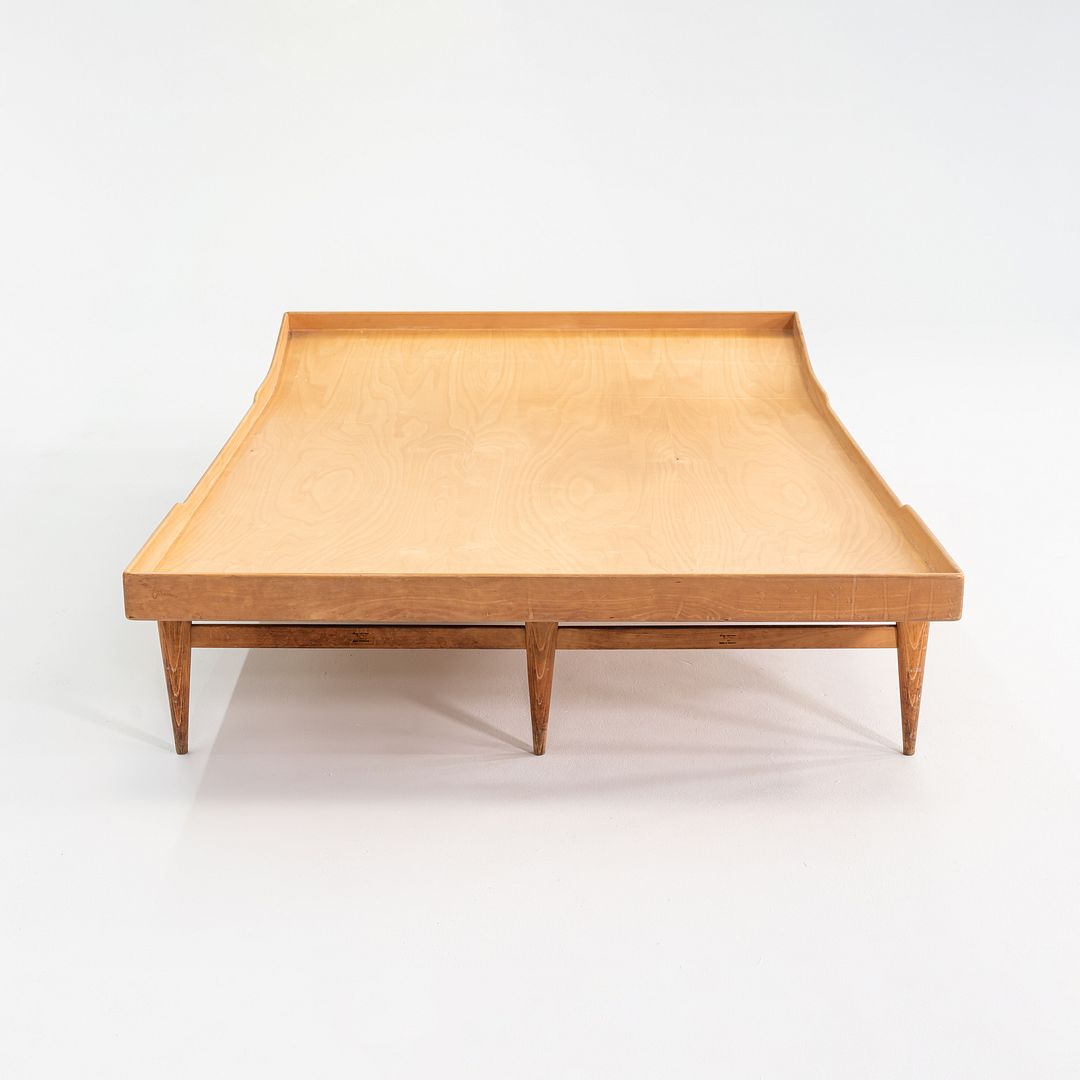 1960s Bruno Mathsson for Karl Mathsson Berlin 57 Full-Sized Day Bed Lounge Birch