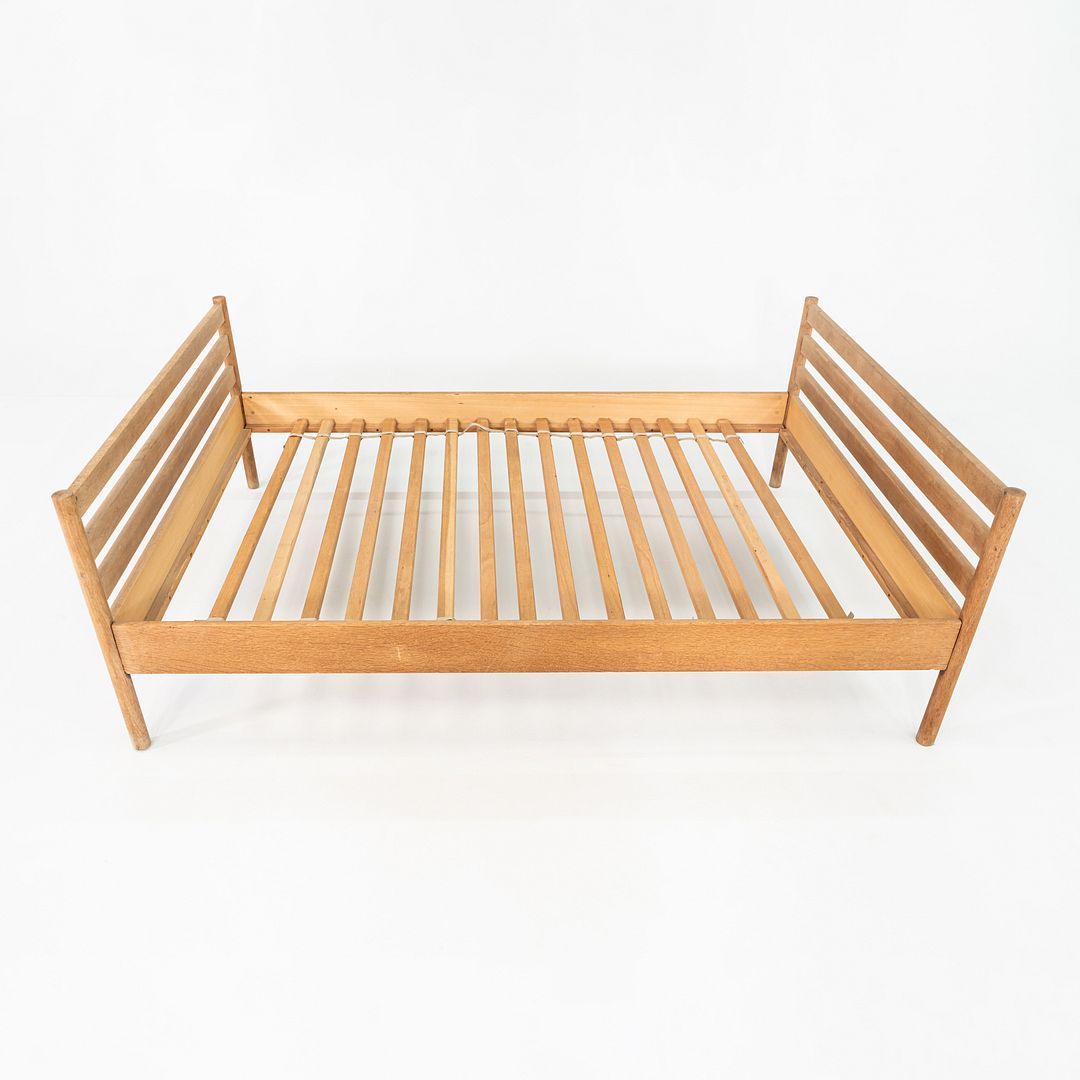 1970s Scandinavian Full Size Bed in Oak by Hans Wegner for RY Mobler, Denmark