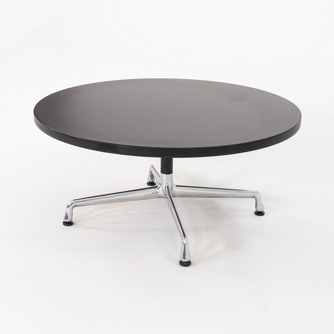2010s Herman Miller 36 inch Eames Coffee Table in Black Laminate 2x Available