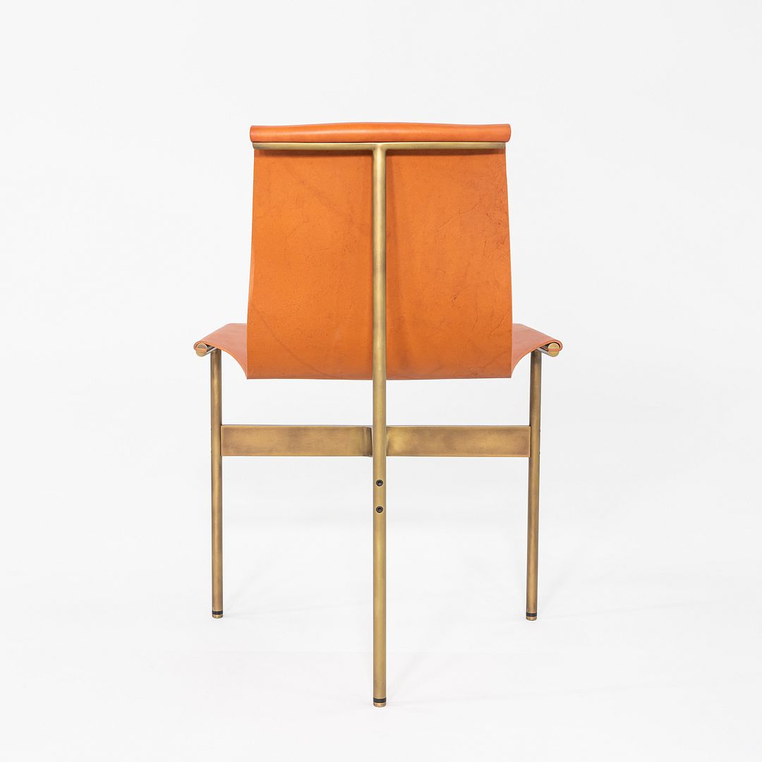 2010s Set of Four Katavolos Littell and Kelley Gratz TG-10 Dining Chairs Leather