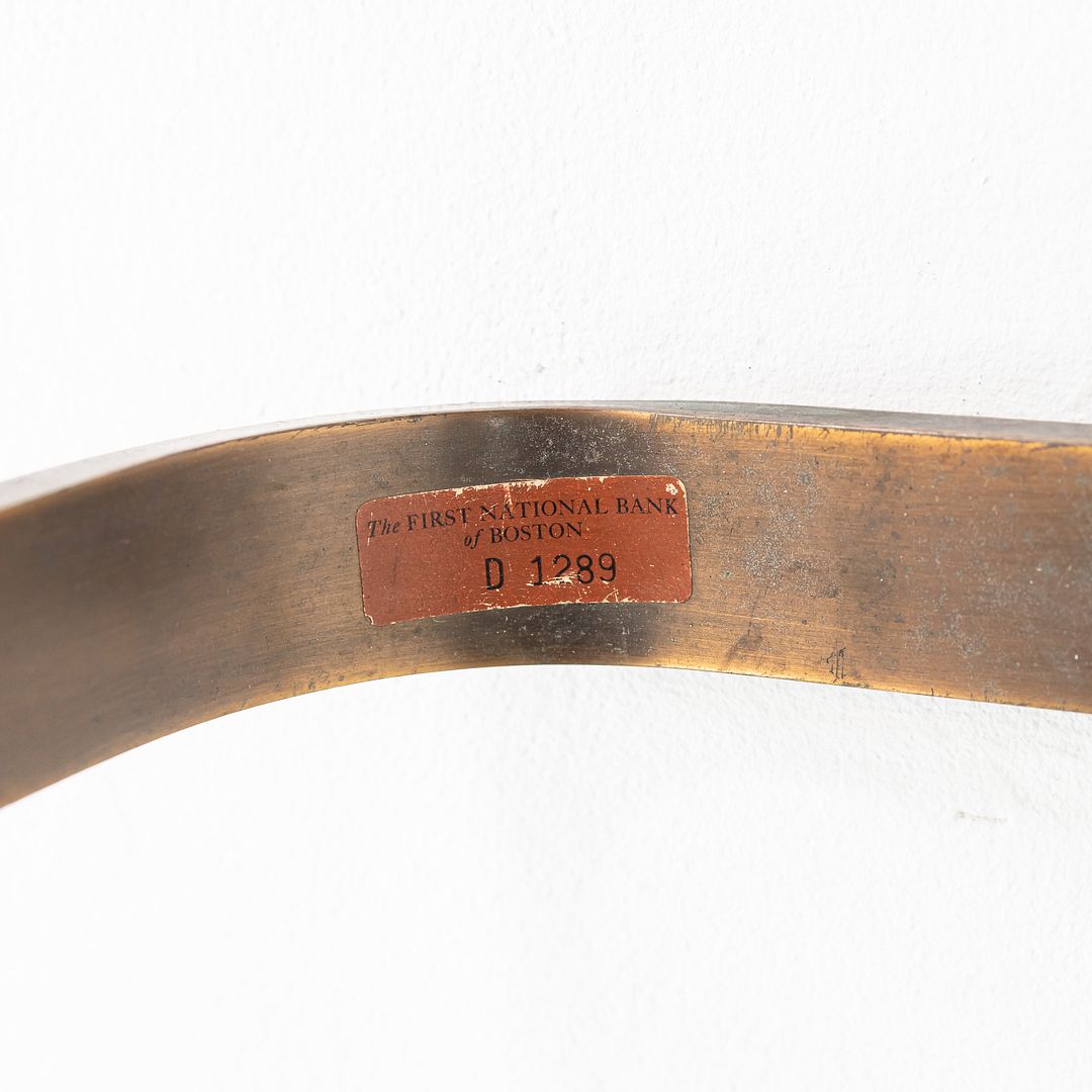 1971 Pair of Mies van der Rohe for Knoll Flat Bar Brno Chairs with Bronze Finish