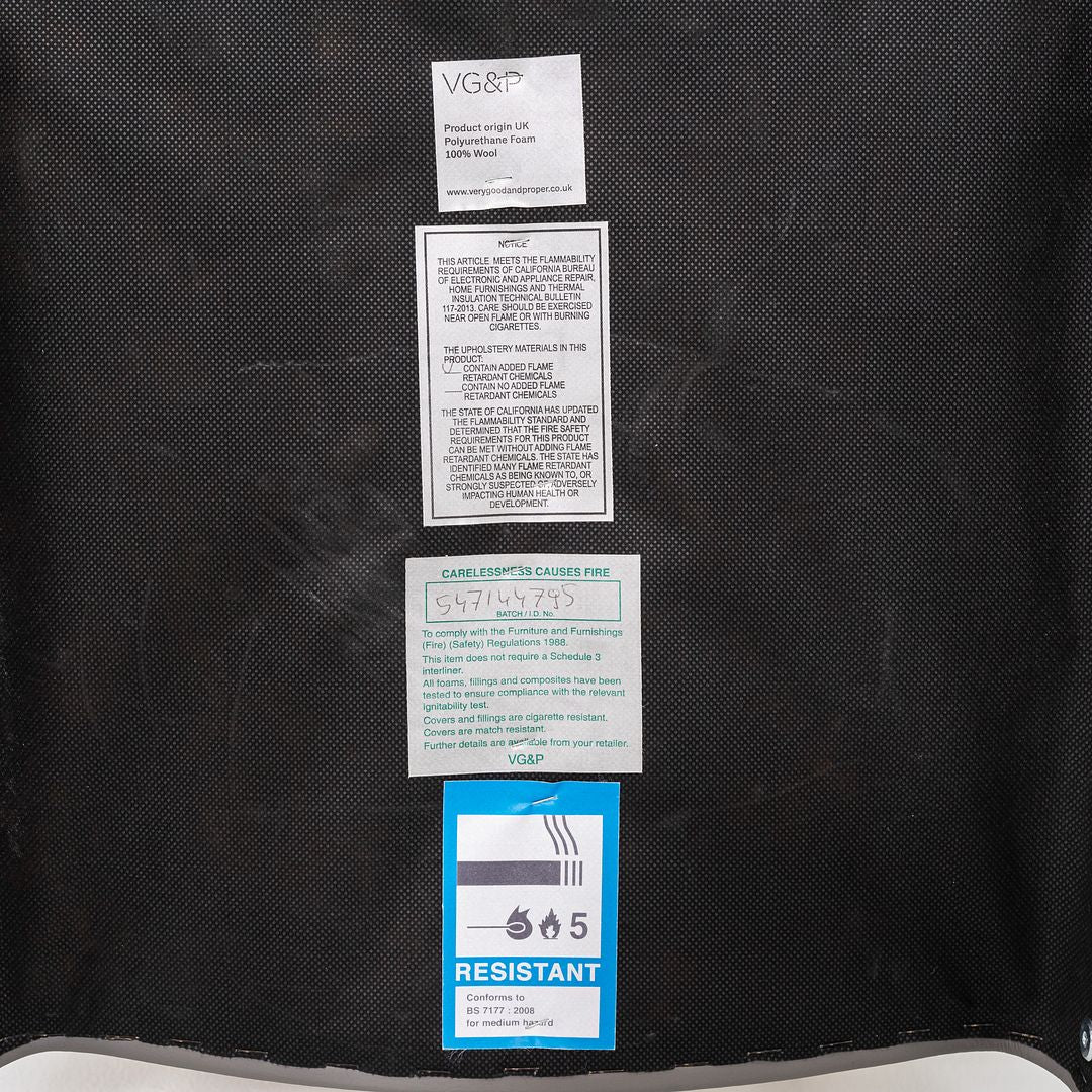 2020s Set of Eight Carpenter and Klauser for VG&P Canteen Utility Dining Chairs