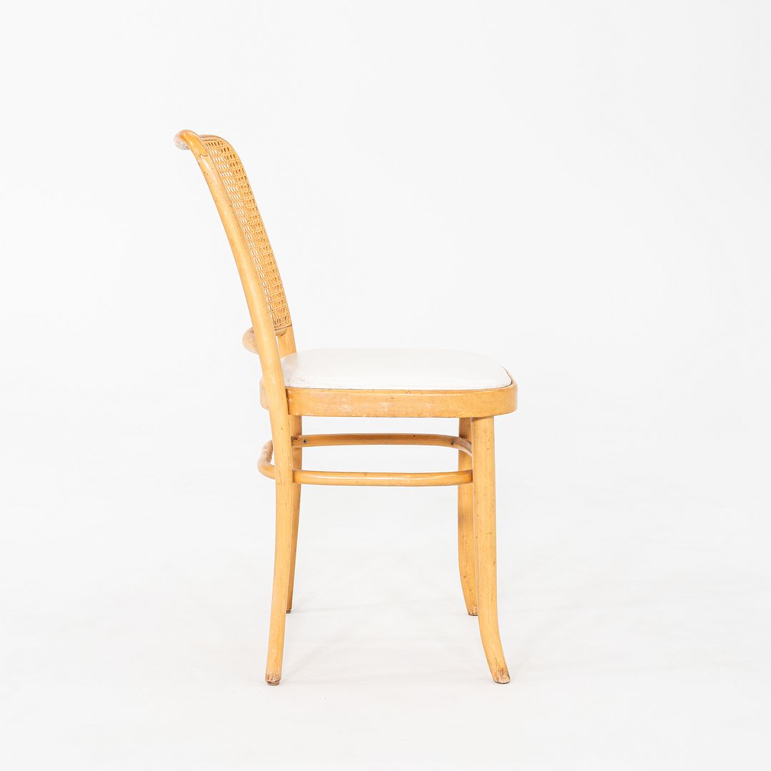 1950s Pair of Caned Prague Dining Chairs, Model 811, by Josef Frank for Thonet