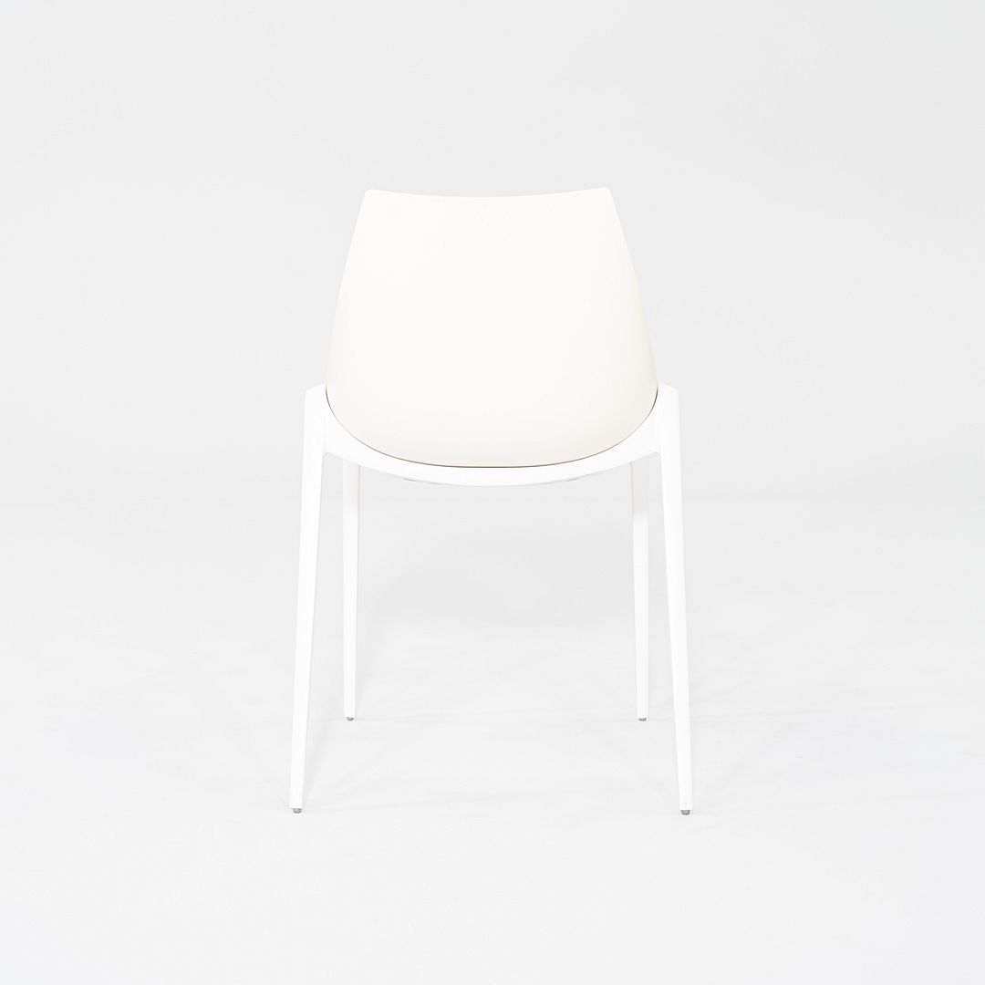 2020s Set of Six Marco Maran for Parri Hoop Stacking Dining Chairs in White