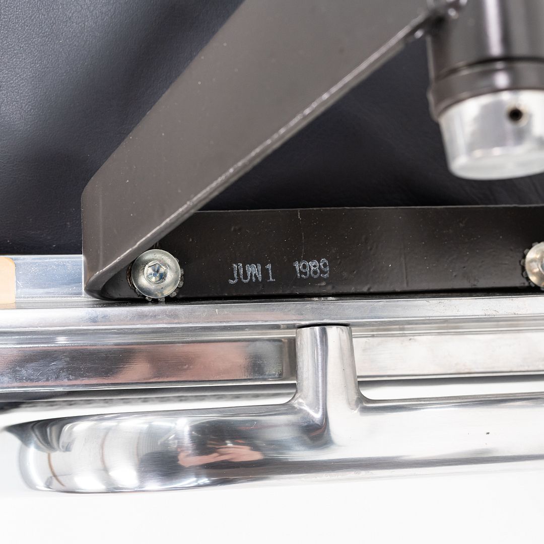 1989 Herman Miller Eames Soft Pad Management Desk Chair Black Leather 5x Avail