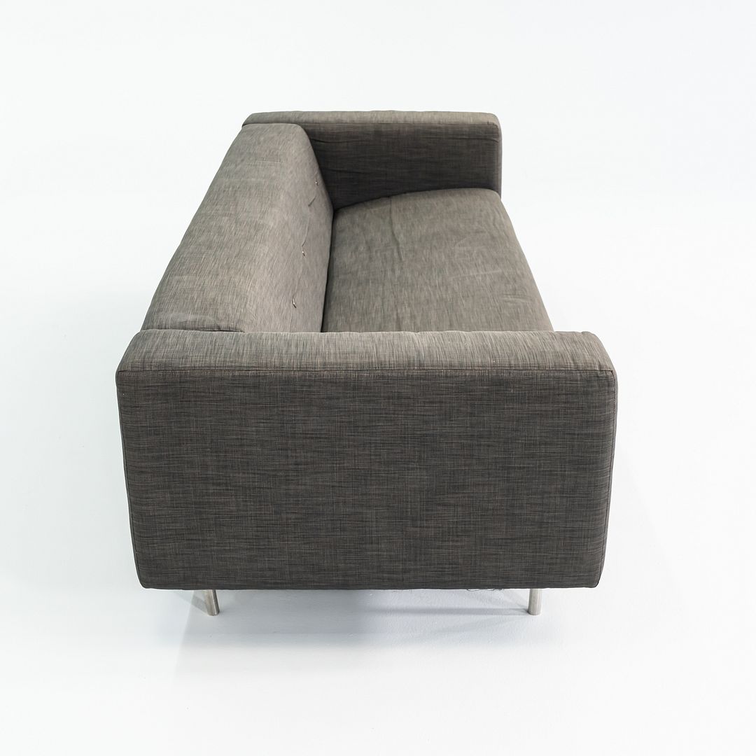 2000s Marcel Wanders for MOOOI Bottoni Three Seat Sofa in Grey Fabric