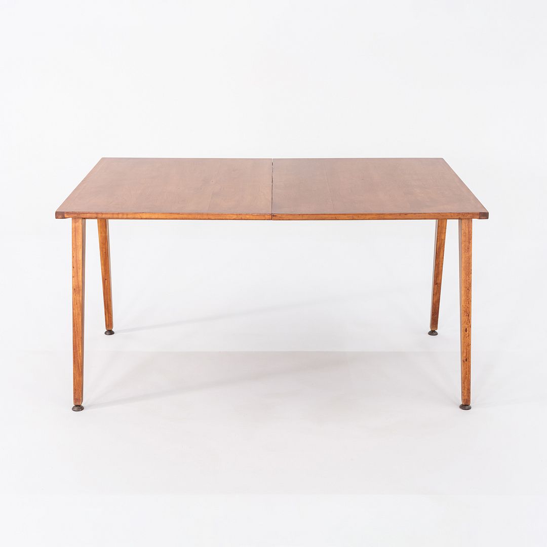 1948 George Nakashima for Knoll Associates N-12 Extension Dining Table in Birch