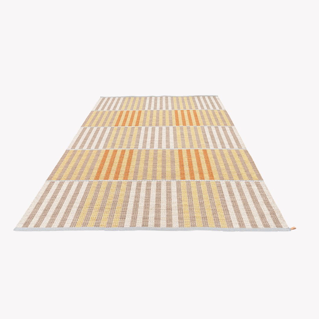 2024 Ingrid Dessau for Kasthall Karusell Rug 200x300cm Yellow Striped Pattern