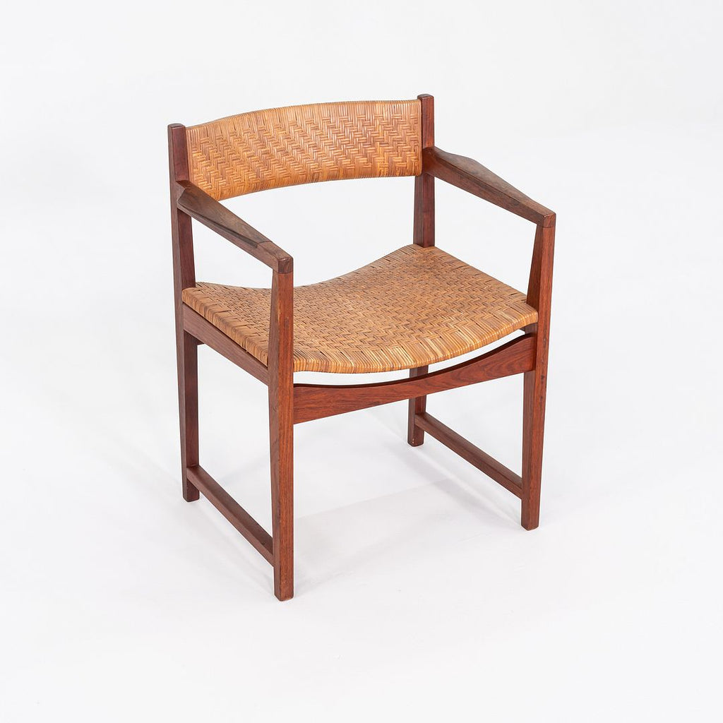 C. 1958 Peter Hvidt & Orla Molgaard-Nielsen for Soborg Dining Arm Chair in Teak