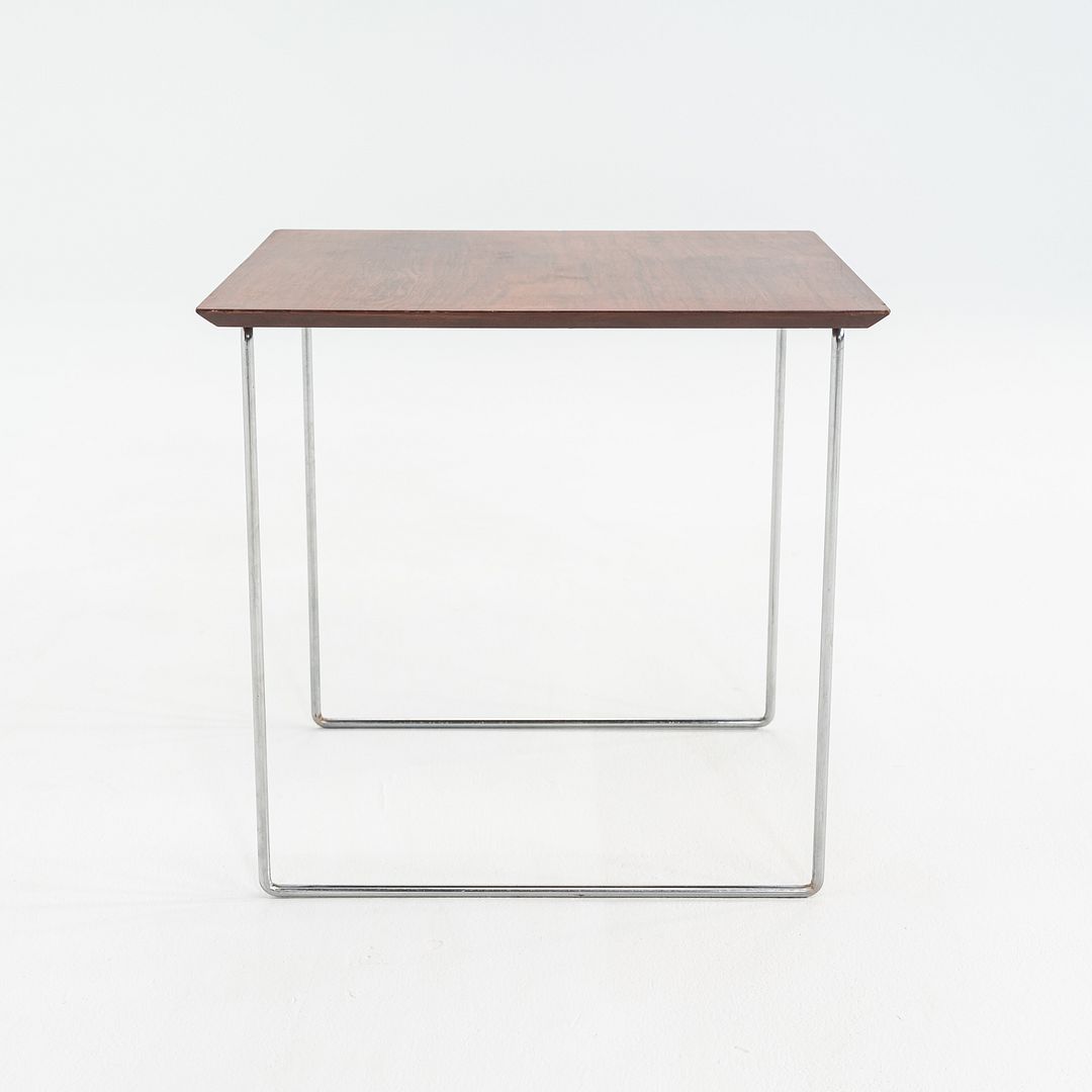 1960s Pair of Poul Norreklit For Georg Petersens Denmark Rosewood Puzzle Tables