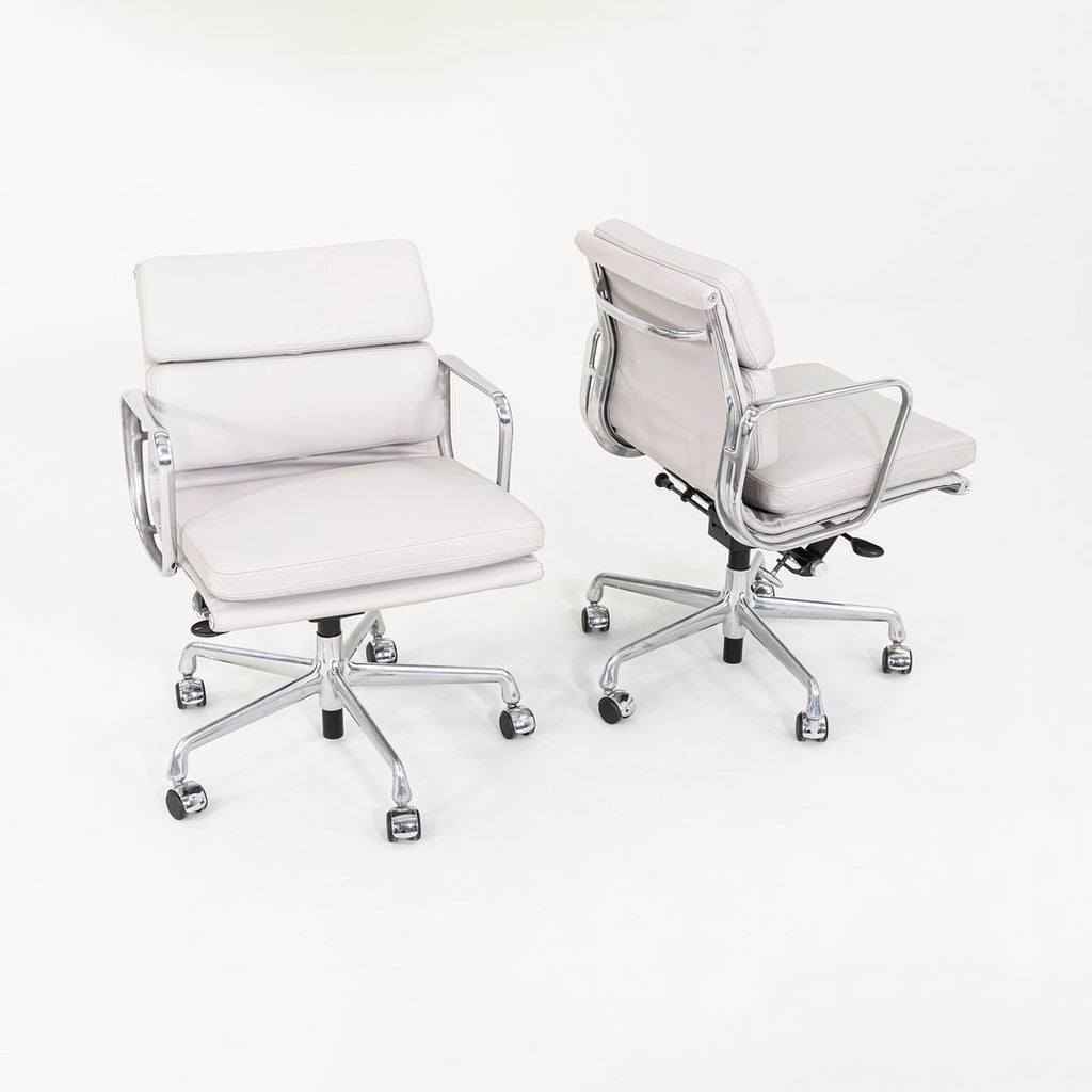 2020s Herman Miller Eames Soft Pad Management Desk Chair in Grey 3x Available