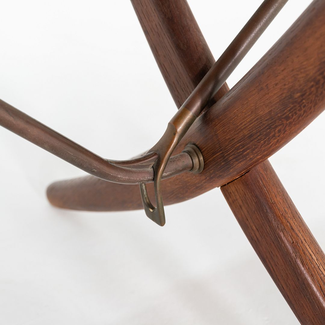 1960s Hans Wegner for Andreas Tuck AT-304 Teak Dining Table w/ Drop-Leaf Ext