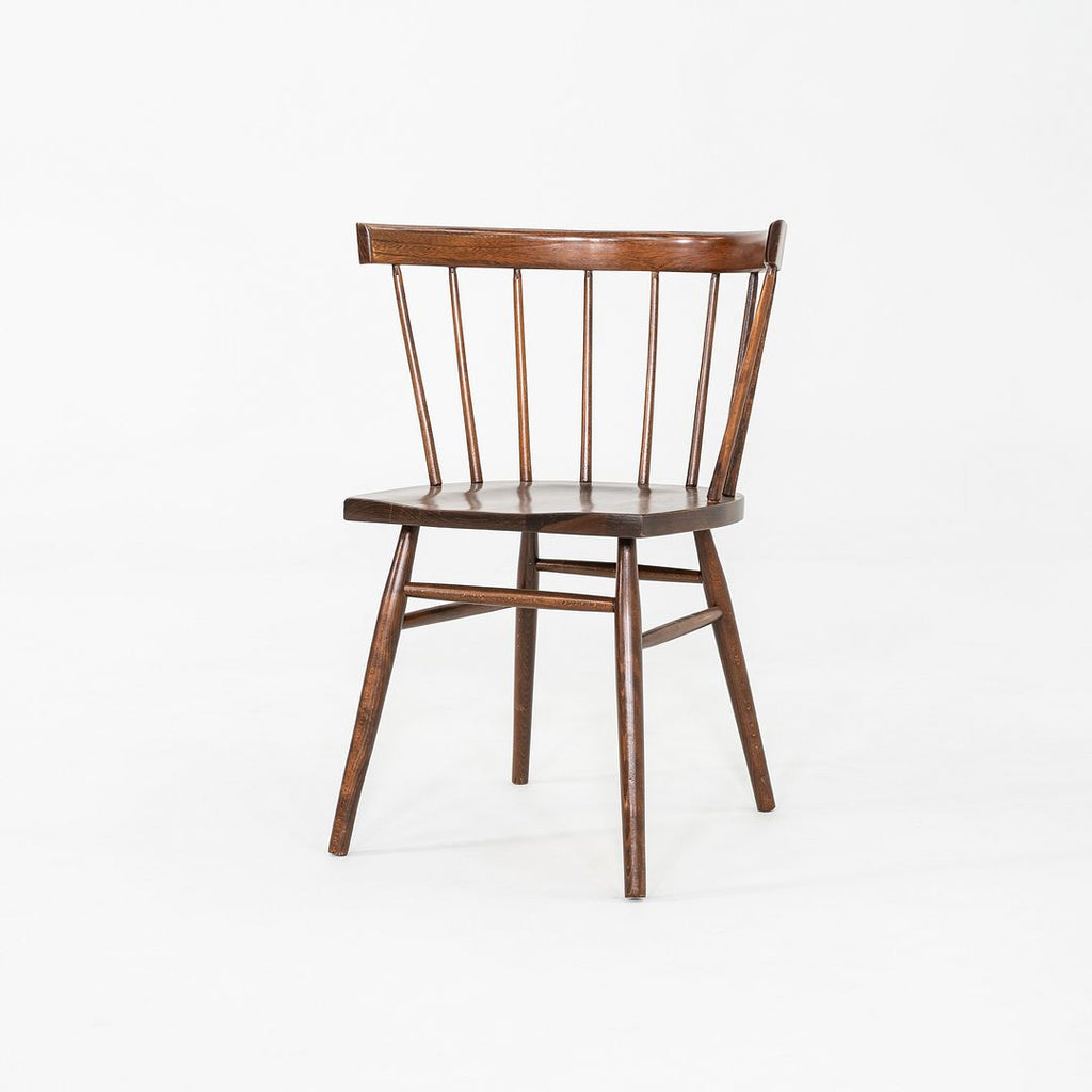 SOLD 1949 George Nakashima for Knoll N19 Straight Chair in Walnut, Freshly Refinished