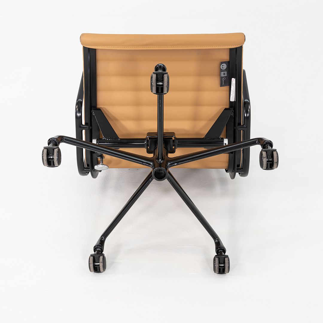 2022 Herman Miller Eames Aluminum Group Management Desk Chair in Tan, 2x Avail