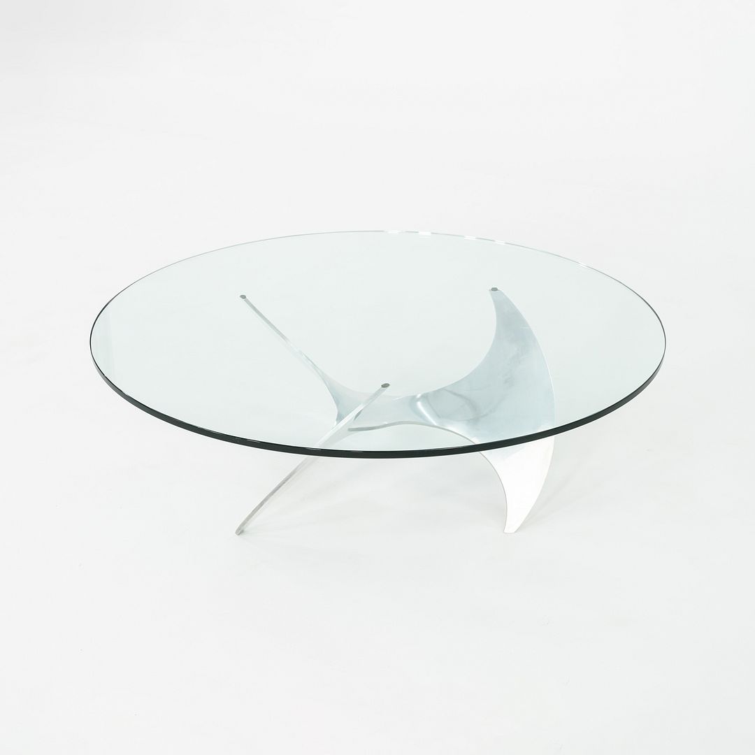 1960s Knut Hesterberg for Ronald Schmitt K9 Propeller Coffee Table 44 inches