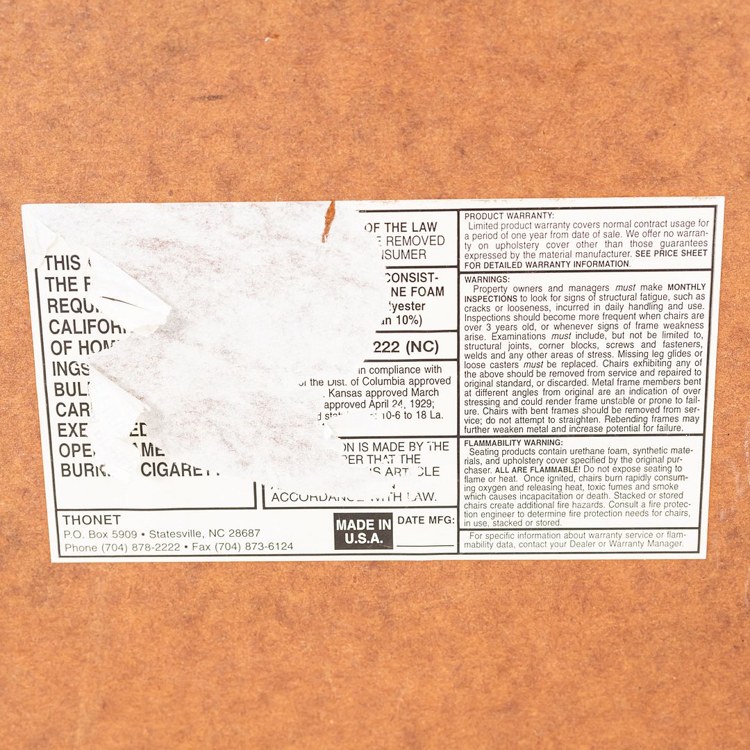 1990s Marcel Breuer for Thonet Laccio Coffee Table Black Laminate w/ Steel Frame