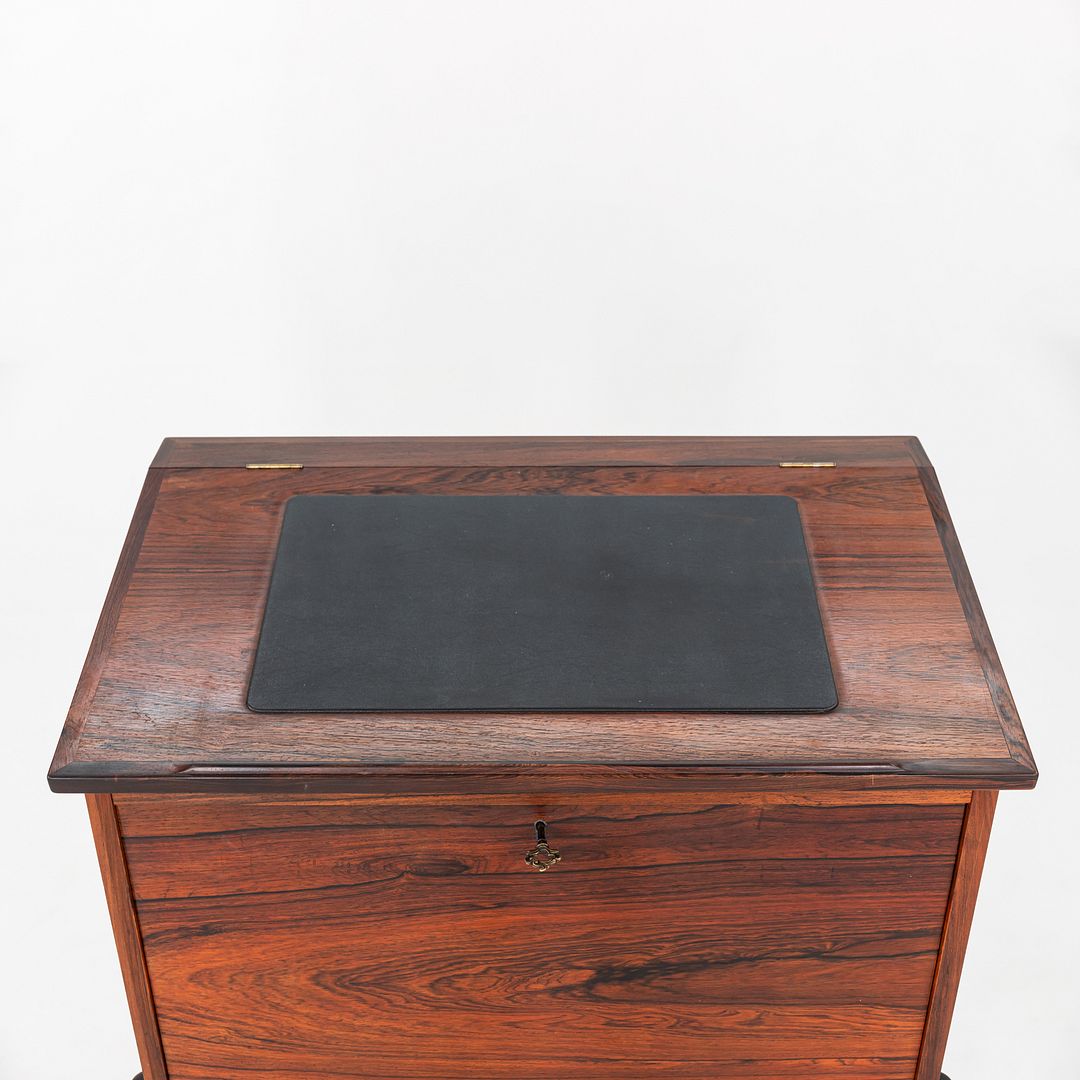 1960s Arne & Reno Wahl Iversen Vinde Mobelfabrik Rosewood Writing / High Desk 67