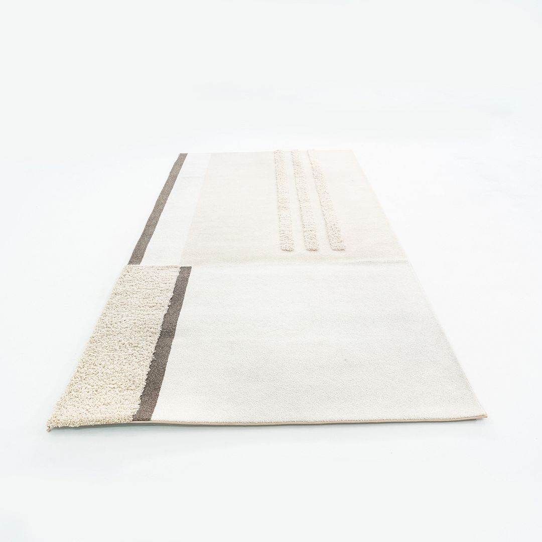 C. 1998 Kurt Meinecke for Herman Miller Textured Hand-Knotted Rug 5x10 feet