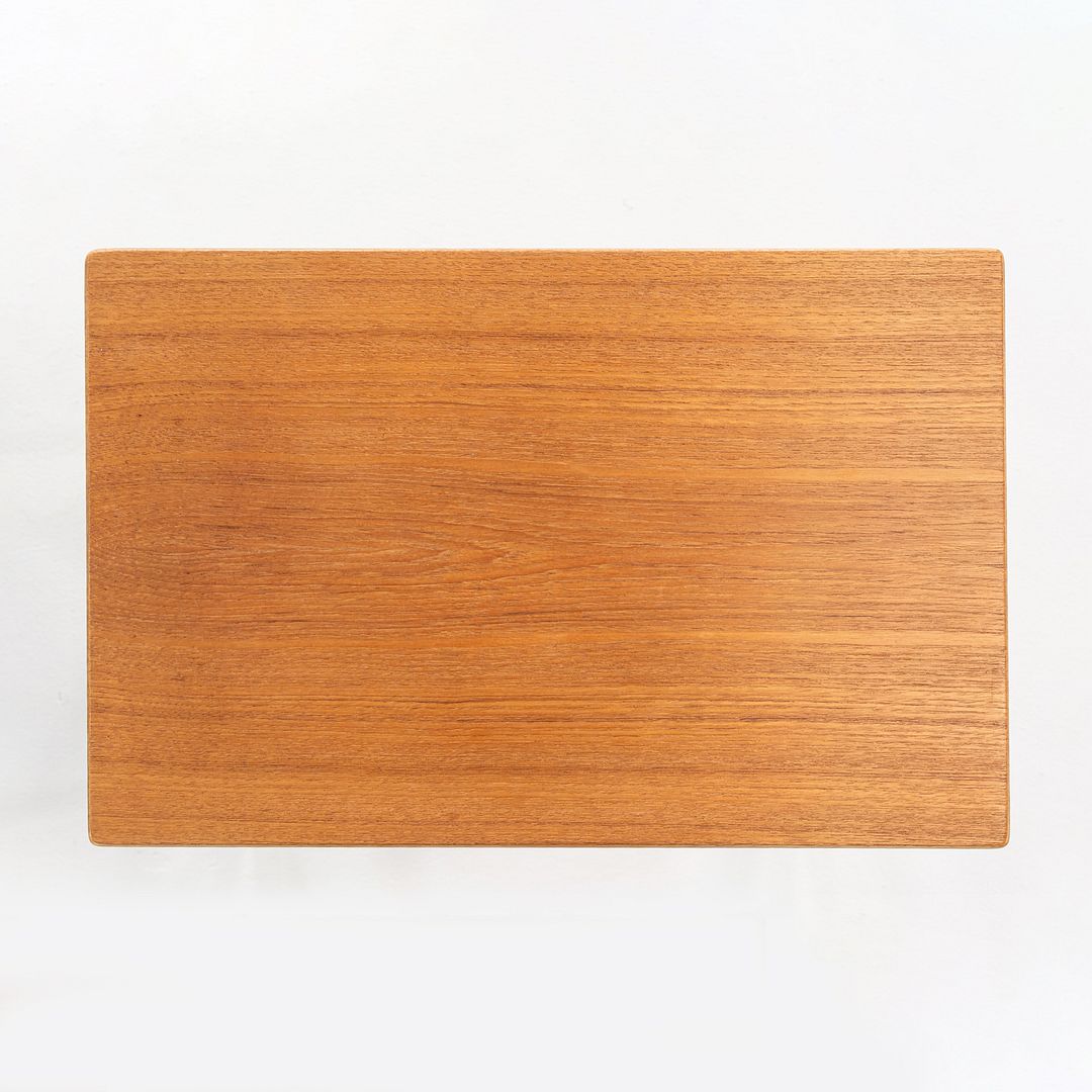 1960s Set of Three Danish Nesting Tables Hans Wegner for Andreas Tuck Teak & Oak