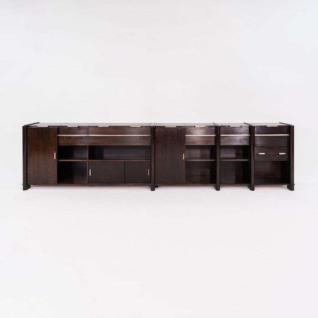 1940s Bench-Made French Oak Sideboard Cabinet attributed to Paul Dupre-Lafon
