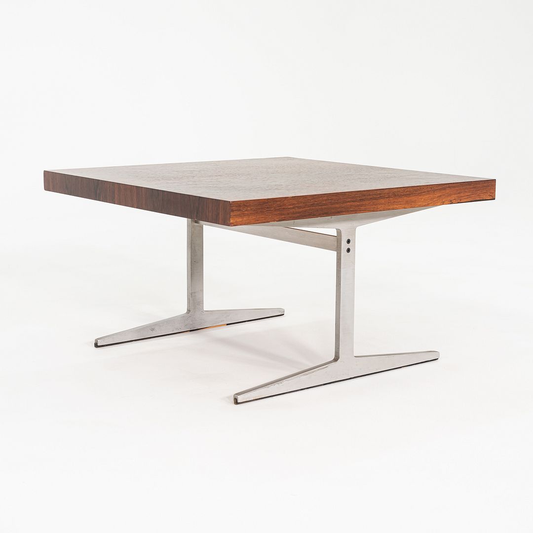 1960s Danish Rosewood Side / End Table Attributed to Fabricius and Kastholm