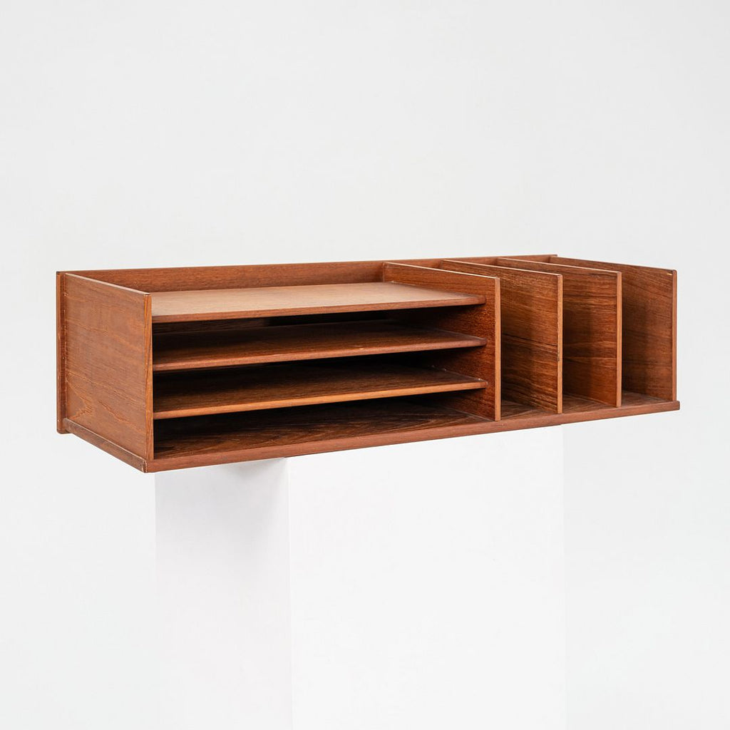 1960s 'Selectform' Teak Desk Organizer by Georg Petersens Mobelfabrik of Denmark