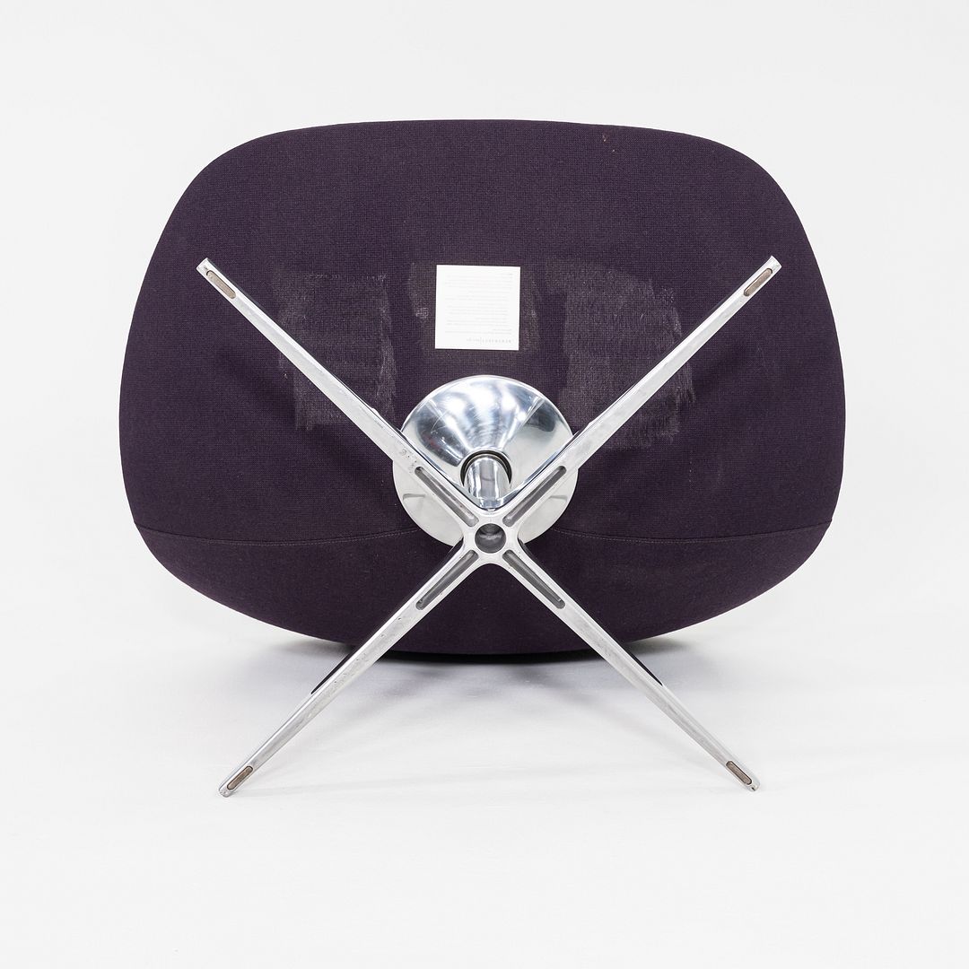 2010s Pair of Noé Duchaufour-Lawrance Chiara Swivel Lounge Chairs for Bernhardt