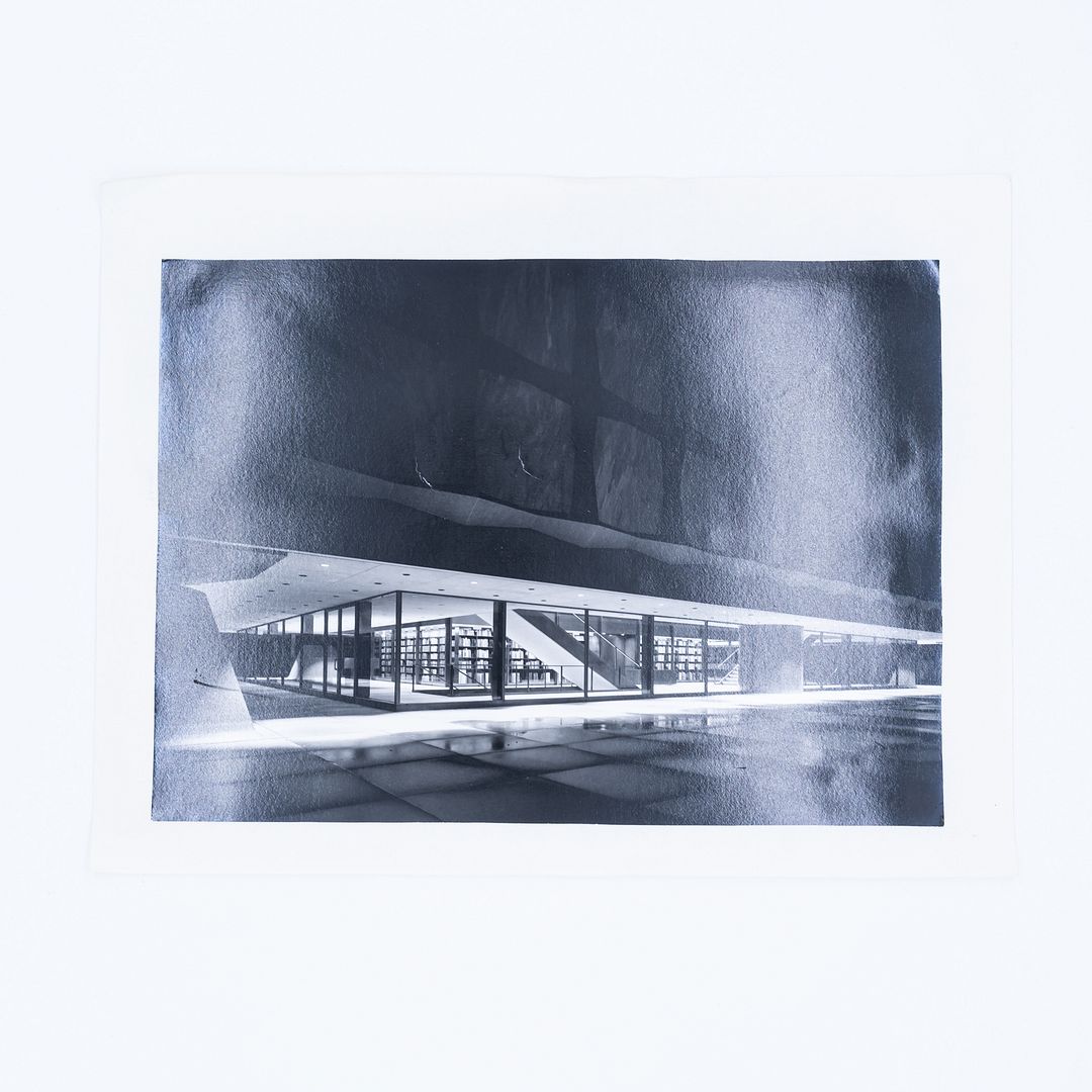 1963 Gordon Bunshaft's Personal Ezra Stoller Photographs (8x) Beinecke Library