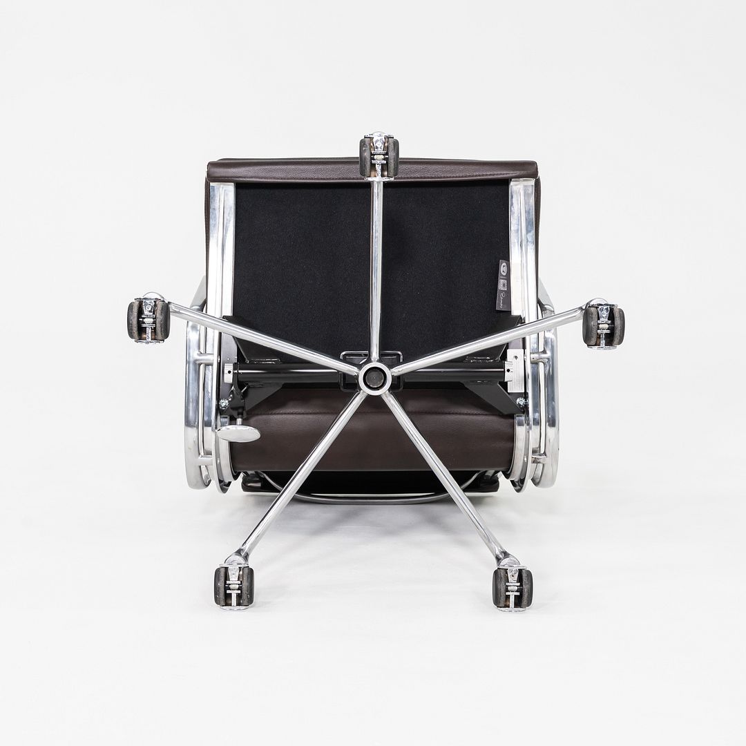 2019 Herman Miller Eames Soft Pad Management Desk Chair Brown Leather 2x Avail