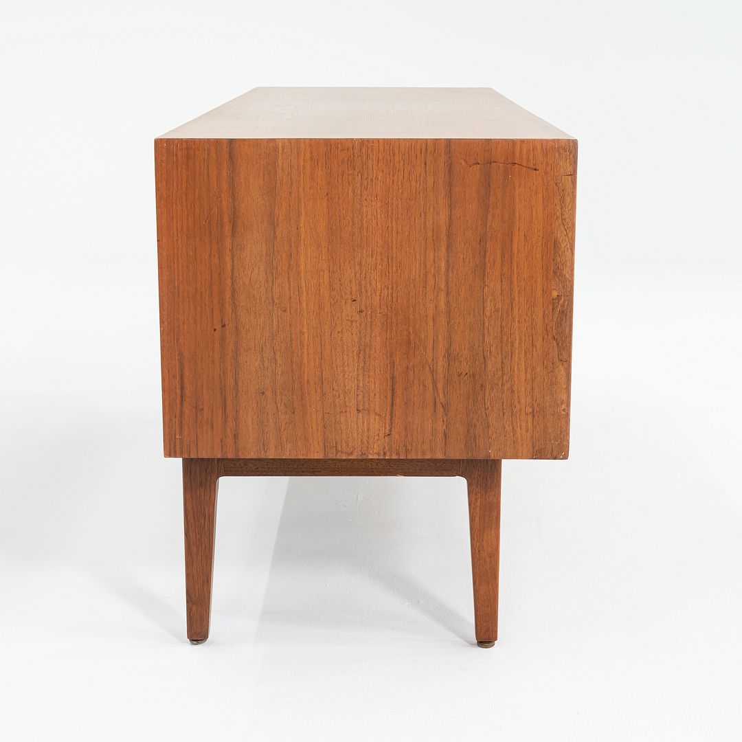 1960s Alexis Yermakov for Stow Davis Walnut Three Position Credenza w/ 4 Drawers
