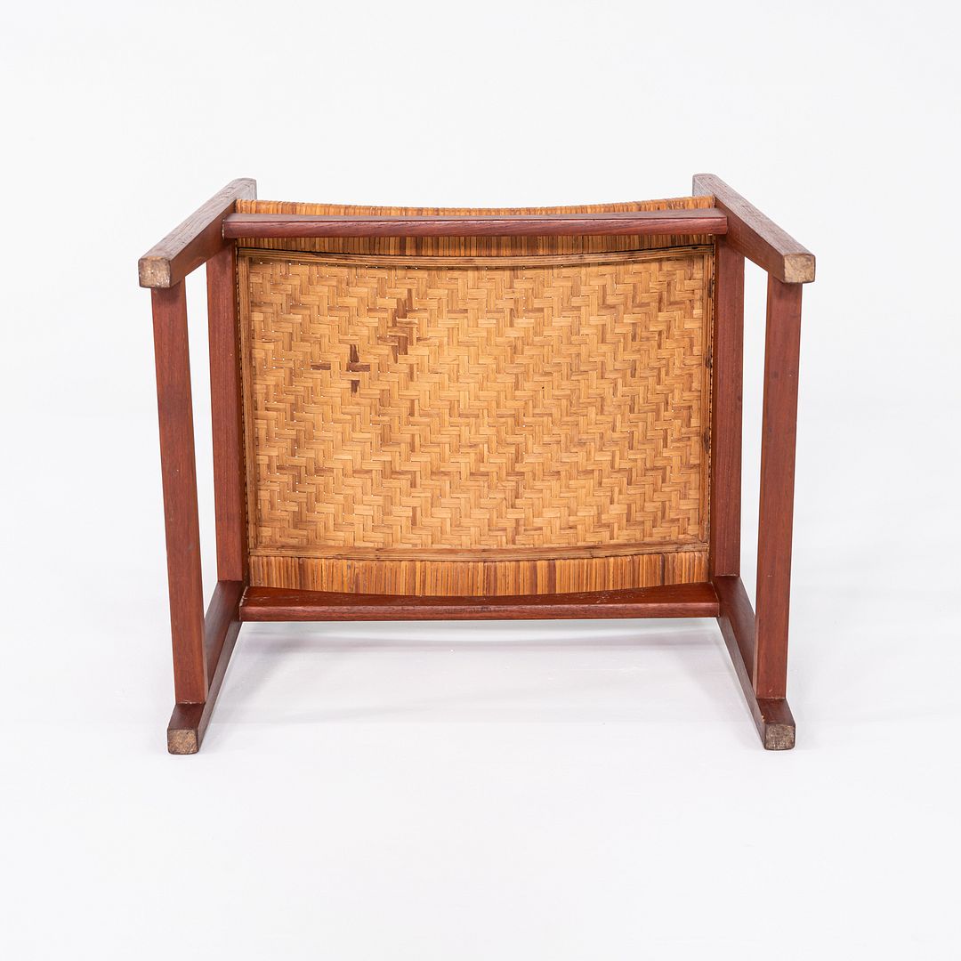 C. 1958 Peter Hvidt & Orla Molgaard-Nielsen for Soborg Dining Arm Chair in Teak