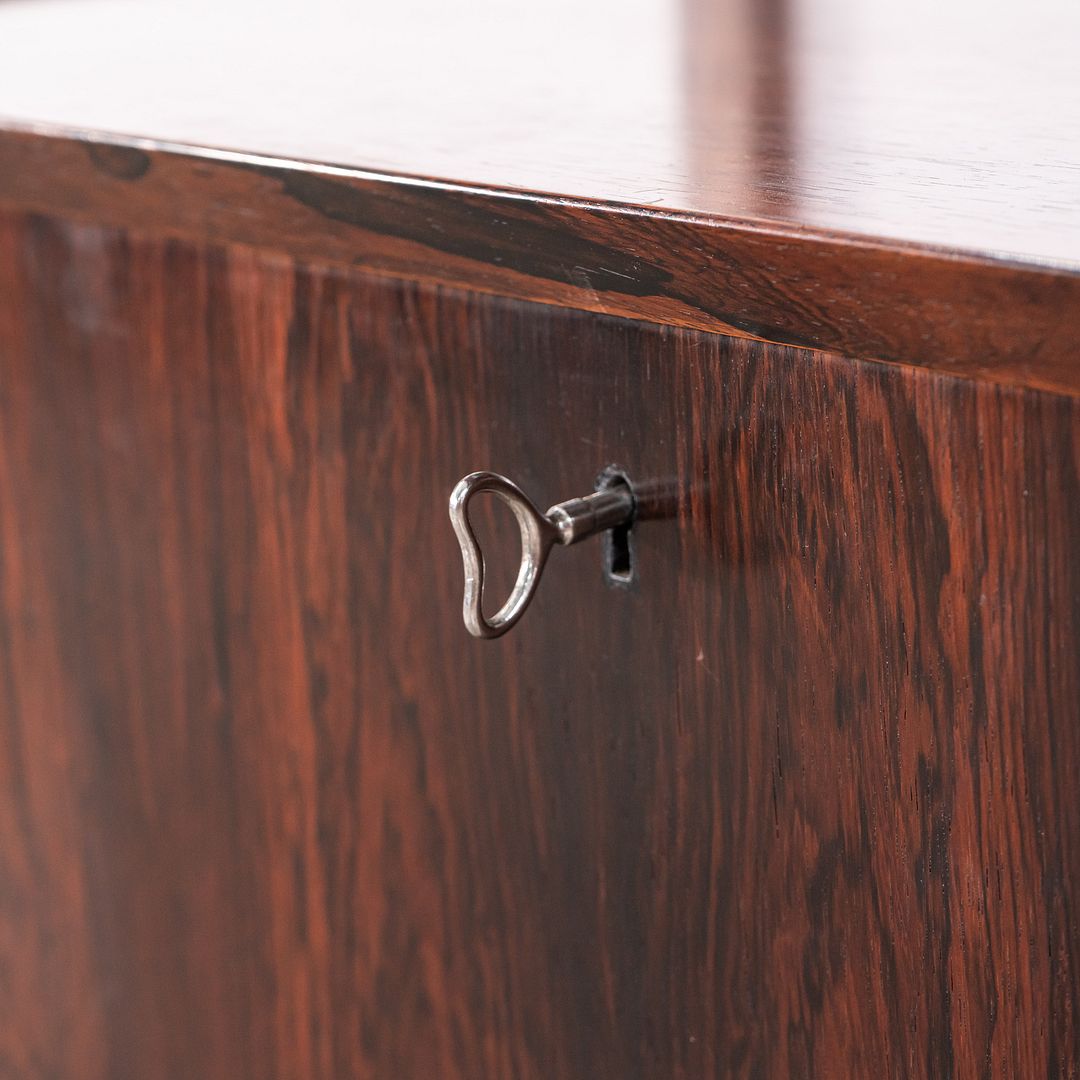 1960s Poul Cadovius System CADO Modular Storage Wall Unit w/ Cabinet in Rosewood