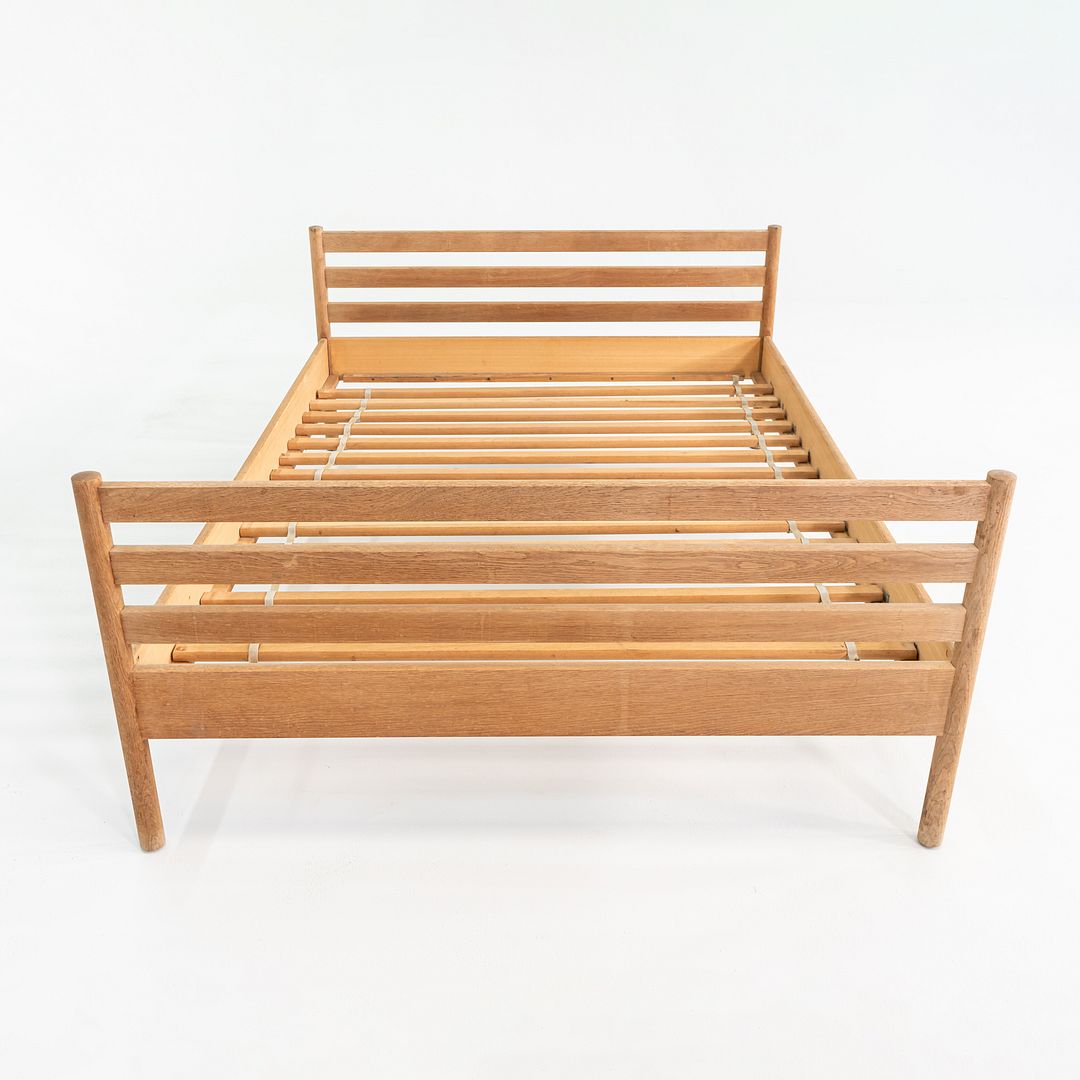 1970s Scandinavian Full Size Bed in Oak by Hans Wegner for RY Mobler, Denmark