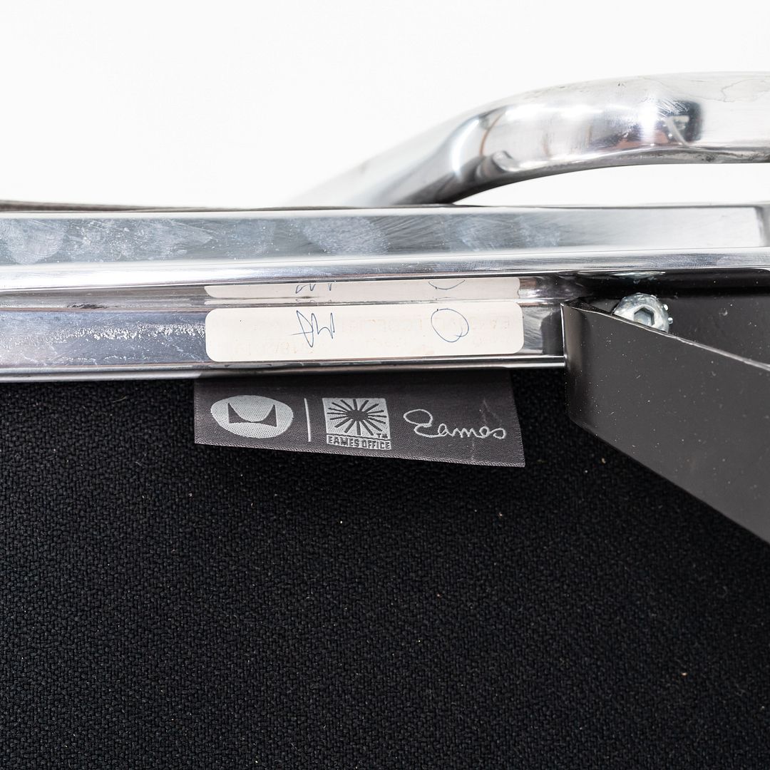 2019 Herman Miller Eames Soft Pad Management Desk Chair Brown Leather 2x Avail