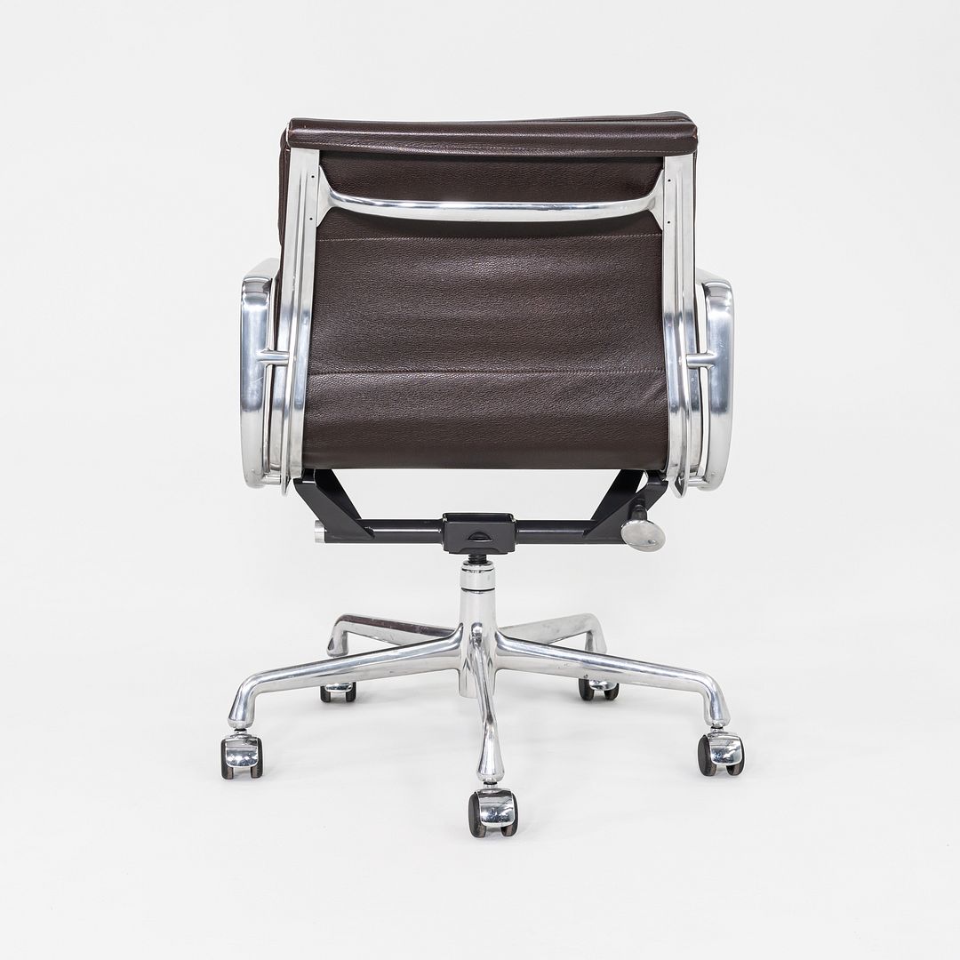 2009 Herman Miller Eames Soft Pad Management Desk Chair Brown Leather 7x Avail