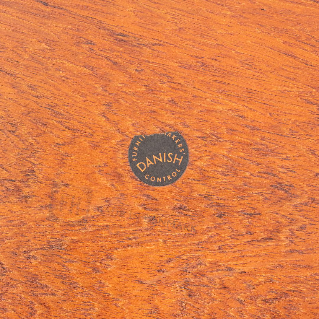 1960s H Engholm and Svend Aage Willumsen for Fritz Hansen Foldable Tray Table