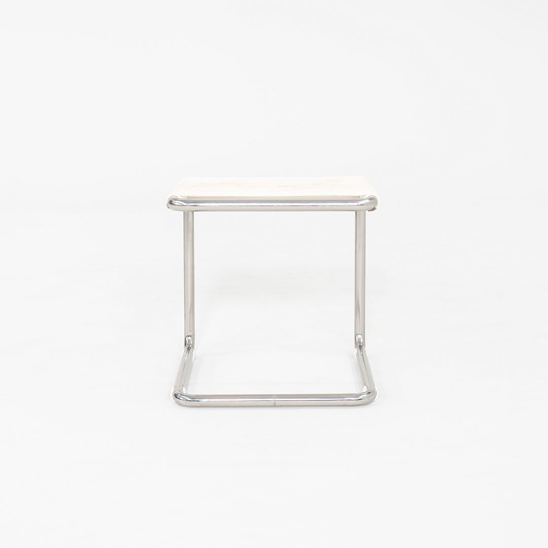 1950s Andre Dupre for Knoll Bauhaus Tubular Steel and Cord Cantilever Stool